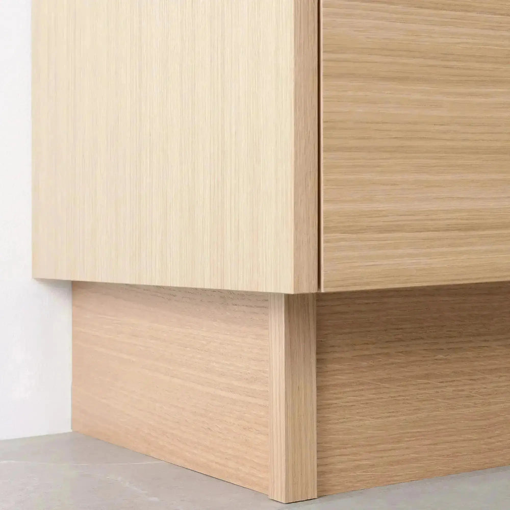 
                  
                    Ashbury SLIM 72" Natural White Oak Bathroom Vanity, Double Sink - All Drawers Teodor Bathroom Vanity Canada
                  
                