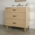 
                  
                    Ashbury SLIM 36" Natural White Oak Bathroom Vanity - All Drawers Teodor Bathroom Vanity Canada
                  
                