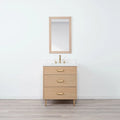 
                  
                    Ashbury SLIM 30" Natural White Oak Bathroom Vanity - All Drawers Teodor Bathroom Vanity Canada
                  
                