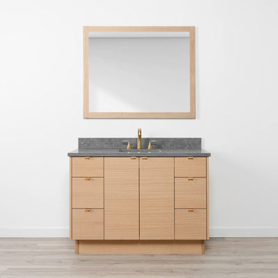 Ashbury 48" Natural White Oak Bathroom Vanity