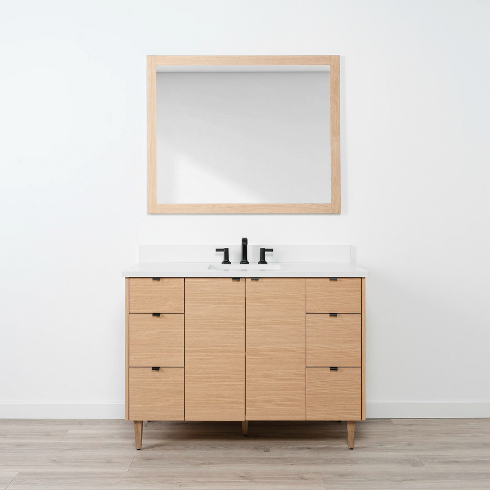 
                  
                    Ashbury 48" Natural White Oak Bathroom Vanity
                  
                