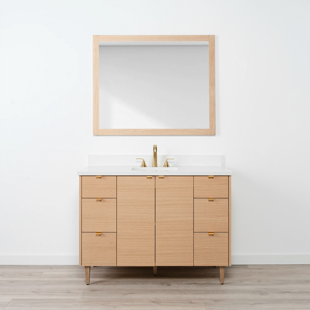 
                  
                    Ashbury 48" Natural White Oak Bathroom Vanity
                  
                