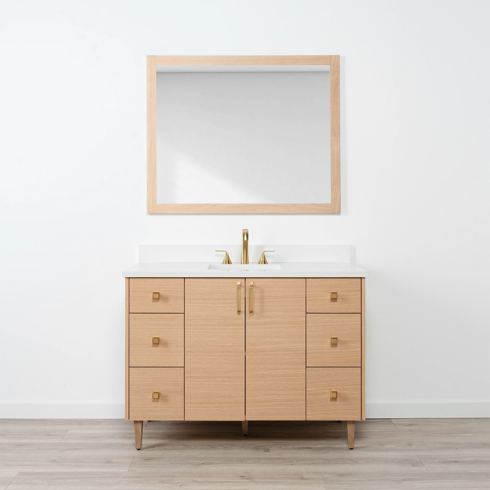 
                  
                    Ashbury 48" Natural White Oak Bathroom Vanity
                  
                