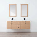 
                  
                    Ashbury SLIM 60" Wall Mount Natural White Oak Bathroom Vanity, Double Sink Teodor Bathroom Vanity Canada
                  
                