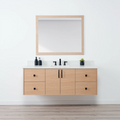 
                  
                    Ashbury SLIM 60" Wall Mount Natural White Oak Bathroom Vanity Teodor Bathroom Vanity Canada
                  
                
