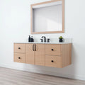 
                  
                    Ashbury SLIM 60" Wall Mount Natural White Oak Bathroom Vanity Teodor Bathroom Vanity Canada
                  
                