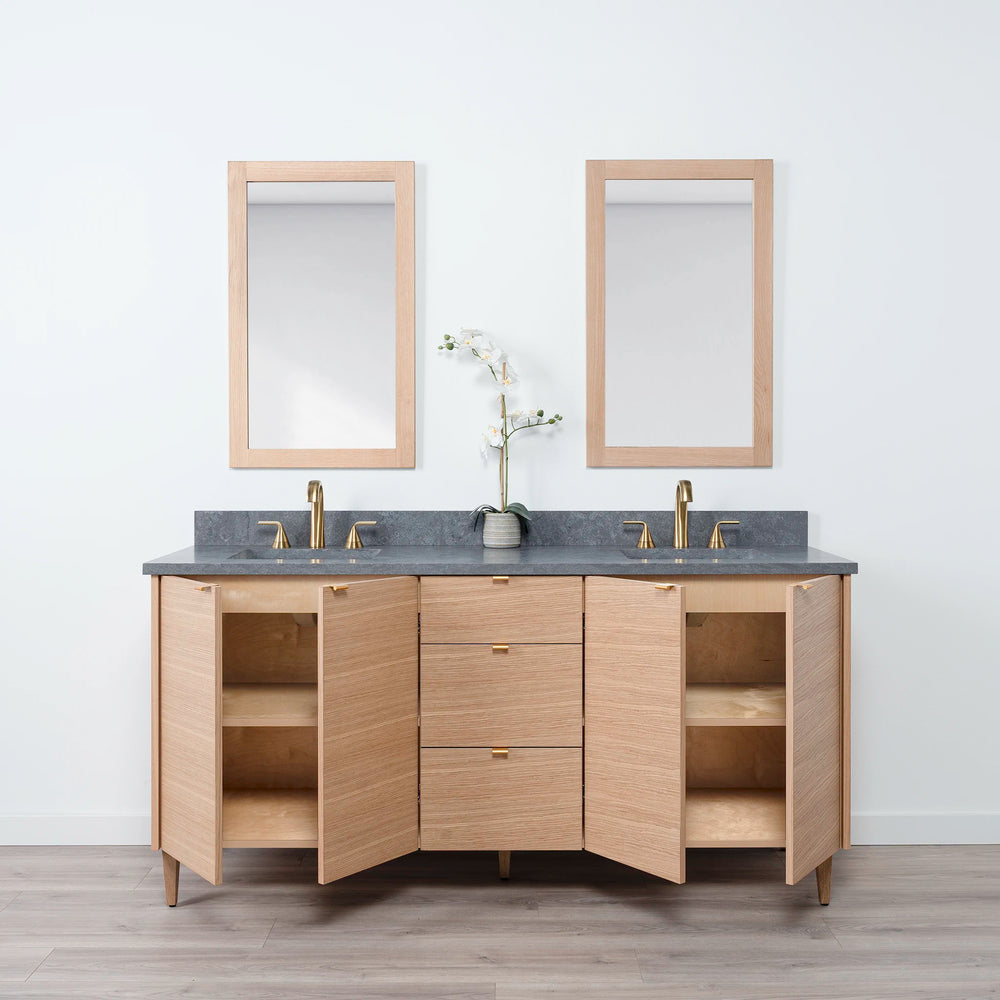 
                  
                    Ashbury 72" Natural White Oak Bathroom Vanity, Double Sink
                  
                