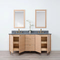 
                  
                    Ashbury SLIM 72" Natural White Oak Bathroom Vanity, Double Sink Teodor Bathroom Vanity Canada
                  
                