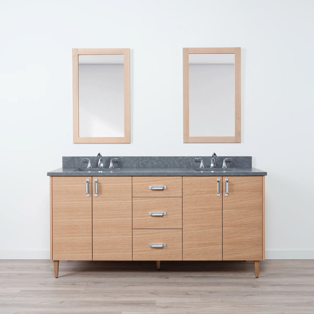 
                  
                    Ashbury 72" Natural White Oak Bathroom Vanity, Double Sink
                  
                