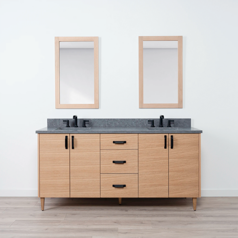 
                  
                    Ashbury 72" Natural White Oak Bathroom Vanity, Double Sink
                  
                