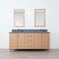 
                  
                    Ashbury SLIM 72" Natural White Oak Bathroom Vanity, Double Sink Teodor Bathroom Vanity Canada
                  
                