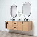 
                  
                    Ashbury SLIM 72" Wall Mount Natural White Oak Bathroom Vanity, Double Sink Teodor Bathroom Vanity Canada
                  
                