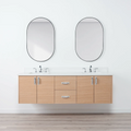 
                  
                    Ashbury SLIM 72" Wall Mount Natural White Oak Bathroom Vanity, Double Sink Teodor Bathroom Vanity Canada
                  
                