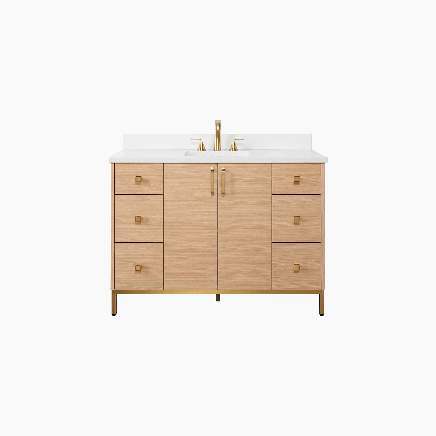 
                  
                    Ashbury 48" Natural White Oak Bathroom Vanity
                  
                