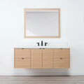 
                  
                    Ashbury SLIM 60" Wall Mount Natural White Oak Bathroom Vanity Teodor Bathroom Vanity Canada
                  
                