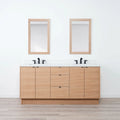 
                  
                    Ashbury SLIM 72" Natural White Oak Bathroom Vanity, Double Sink Teodor Bathroom Vanity Canada
                  
                