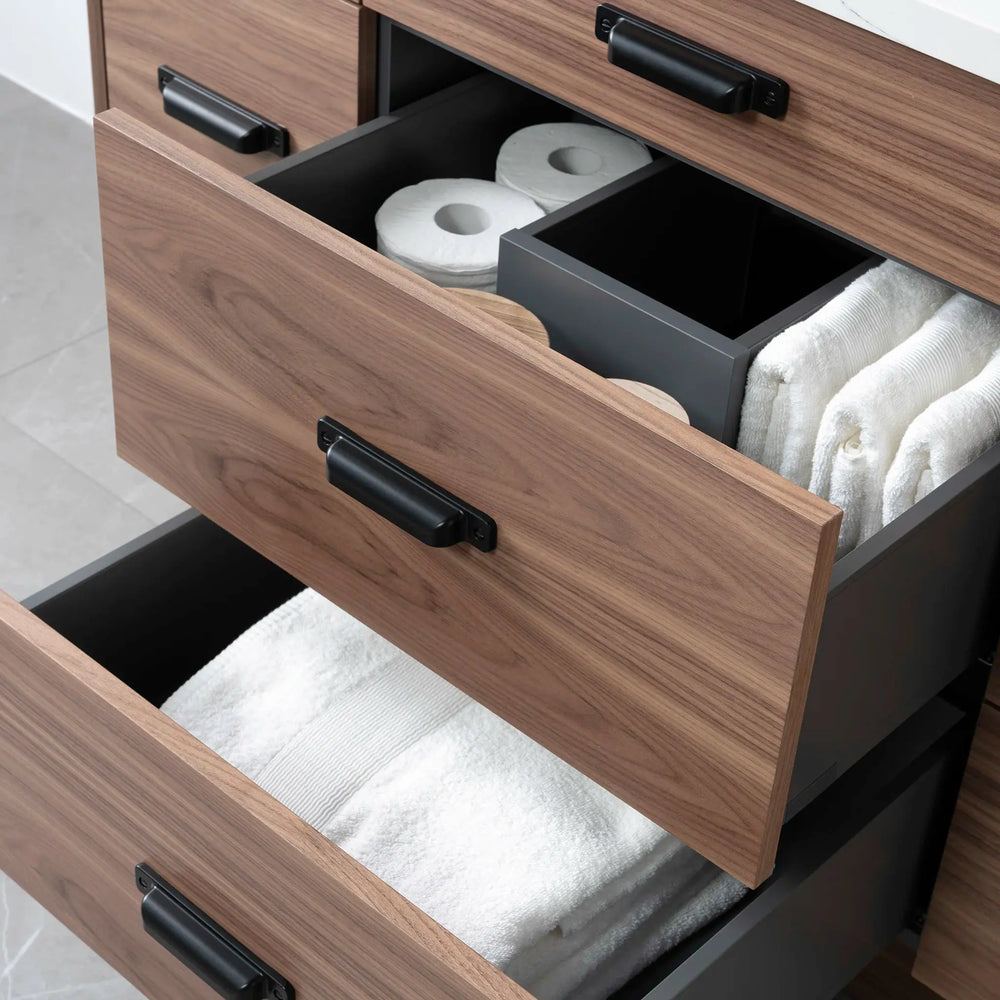 
                  
                    Asher 48", Teodor® Modern American Black Walnut Vanity Teodor Bathroom VanityCanada
                  
                