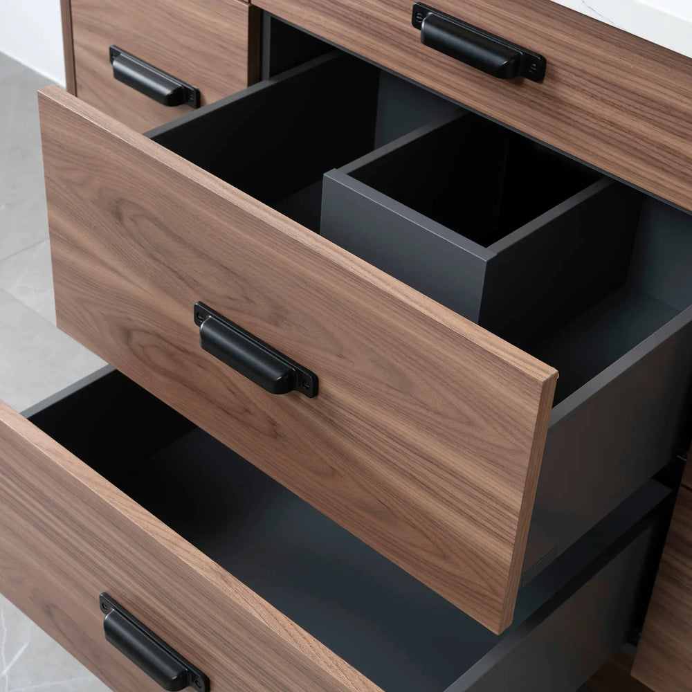 
                  
                    Asher 48", Teodor® Modern American Black Walnut Vanity Teodor Bathroom VanityCanada
                  
                