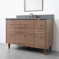 
                  
                    Asher 48", Teodor® Modern American Black Walnut Vanity Teodor Bathroom VanityCanada
                  
                