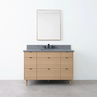 Asher 48", Teodor® Natural White Oak Vanity Teodor Bathroom VanityCanada
