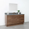 
                  
                    Asher 60", Teodor® Modern American Black Walnut Vanity Teodor Bathroom VanityCanada
                  
                