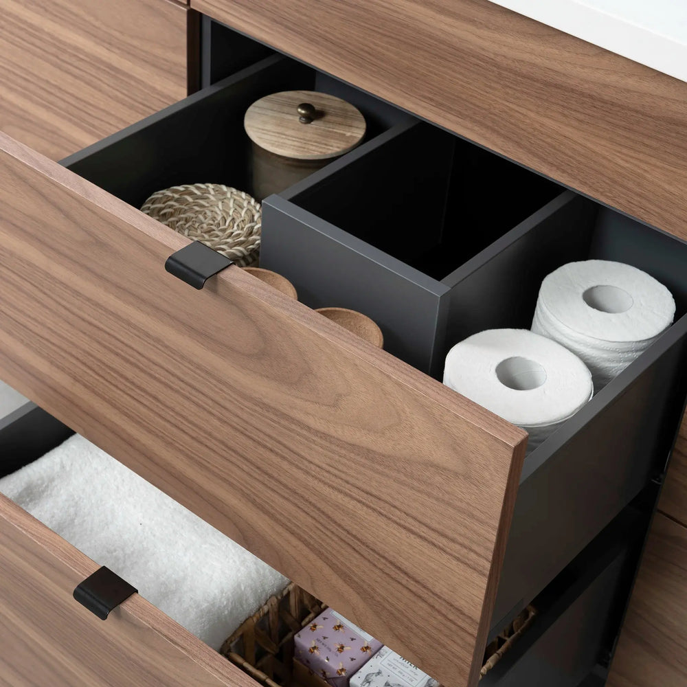 
                  
                    Asher 60", Teodor® Modern American Black Walnut Vanity Teodor Bathroom VanityCanada
                  
                