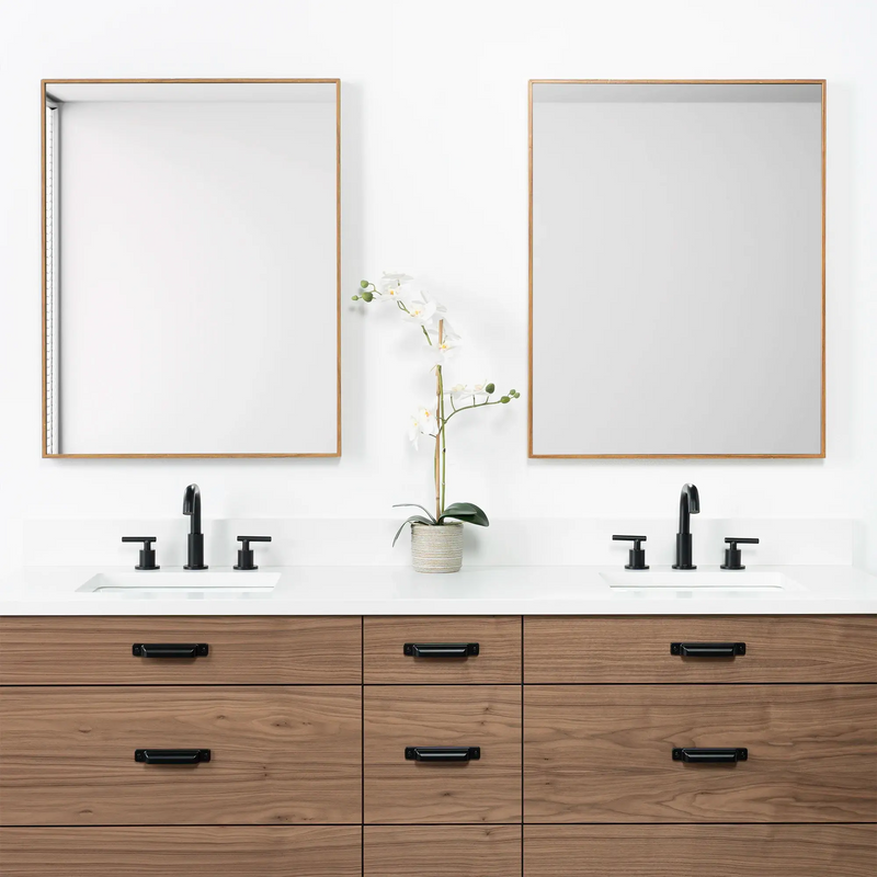 Asher 72", Teodor® Modern American Black Walnut Vanity, Double Sink Teodor Bathroom VanityCanada