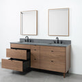 
                  
                    Asher 72", Teodor® Modern American Black Walnut Vanity, Double Sink Teodor Bathroom VanityCanada
                  
                