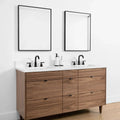 
                  
                    Asher SLIM, 60" Teodor® Modern American Black Walnut Vanity, Double Sink Teodor Bathroom VanityCanada
                  
                