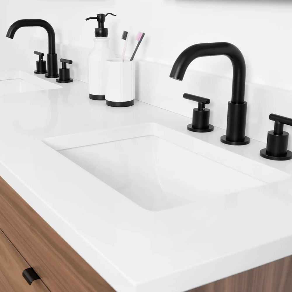 
                  
                    Asher SLIM, 60" Teodor® Modern American Black Walnut Vanity, Double Sink Teodor Bathroom VanityCanada
                  
                