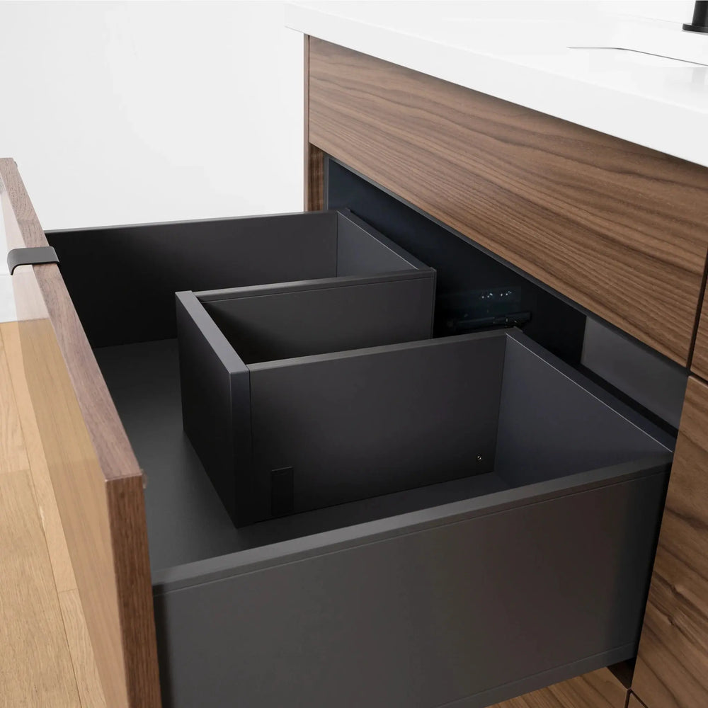 
                  
                    Asher SLIM, 72" Teodor® Modern American Black Walnut Vanity, Double Sink Teodor Bathroom VanityCanada
                  
                