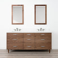 
                  
                    Asher SLIM 72" American Black Walnut Bathroom Vanity, Double Sink
                  
                