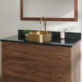 
                  
                    Asher Stainless SLIM 48" American Black Walnut Bathroom Vanity
                  
                
