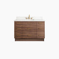 
                  
                    Asher Stainless SLIM 48" American Black Walnut Bathroom Vanity
                  
                