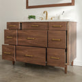 
                  
                    Asher Stainless SLIM 48" American Black Walnut Bathroom Vanity
                  
                
