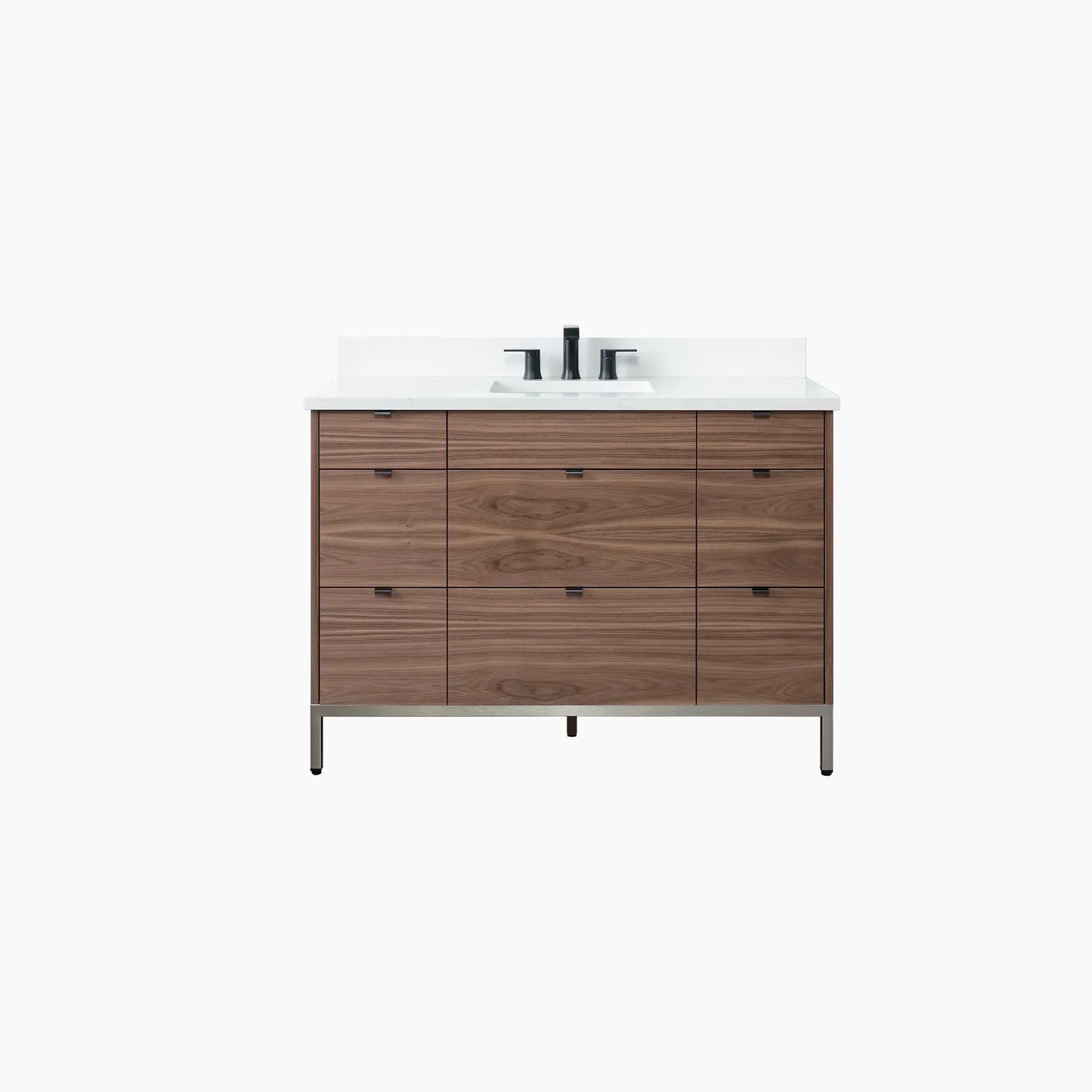 
                  
                    Asher 48" American Black Walnut Bathroom Vanity
                  
                
