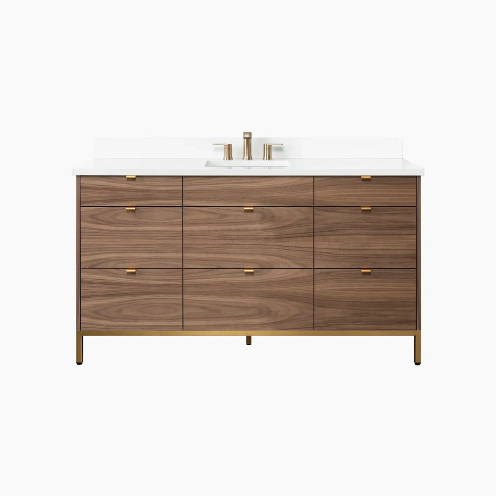 
                  
                    Asher 60" American Black Walnut Bathroom Vanity
                  
                