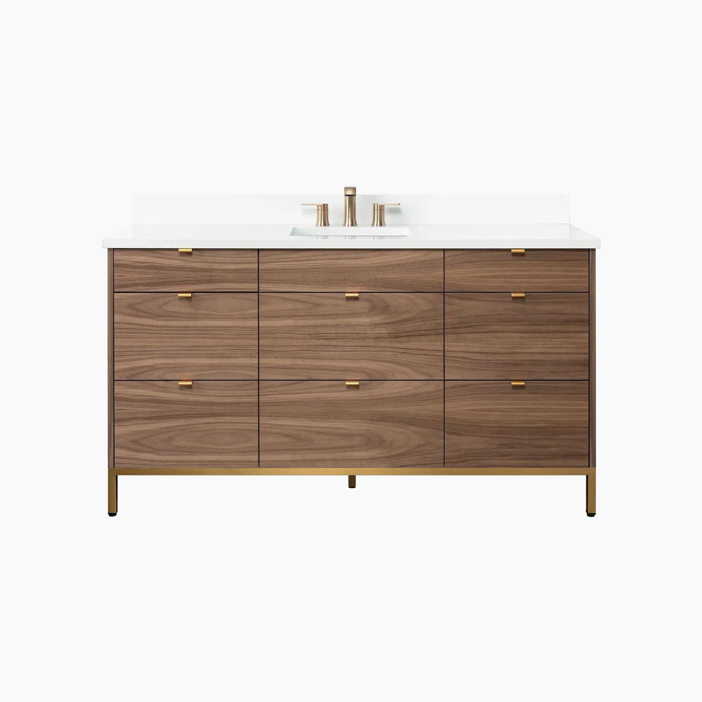 
                  
                    Asher 60" American Black Walnut Bathroom Vanity
                  
                