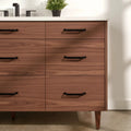 
                  
                    Asher Stainless SLIM 60" American Black Walnut Bathroom Vanity Teodor Bathroom Vanity Canada
                  
                