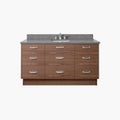 
                  
                    Asher Stainless SLIM 60" American Black Walnut Bathroom Vanity Teodor Bathroom Vanity Canada
                  
                