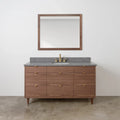 
                  
                    Asher Stainless SLIM 60" American Black Walnut Bathroom Vanity Teodor Bathroom Vanity Canada
                  
                