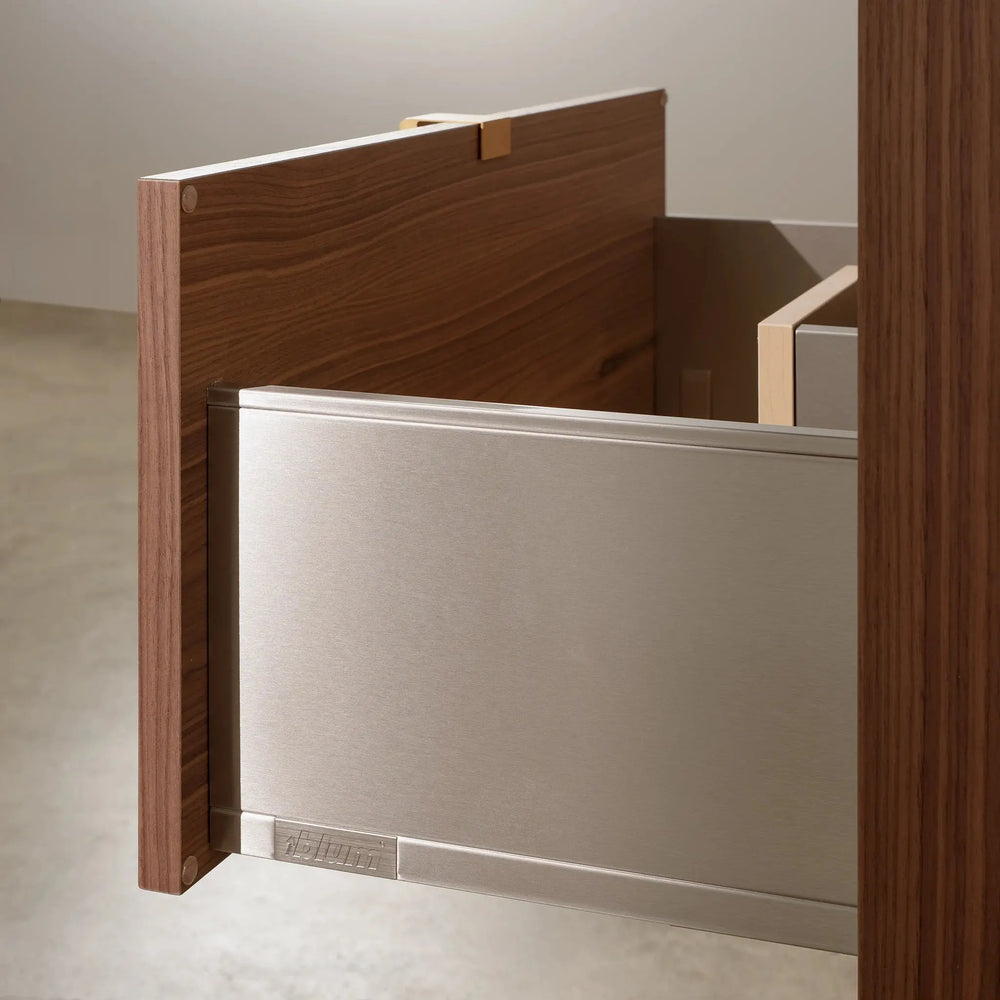 
                  
                    Asher Stainless SLIM 72" American Black Walnut Bathroom Vanity, Double Sink Teodor Bathroom Vanity Canada
                  
                