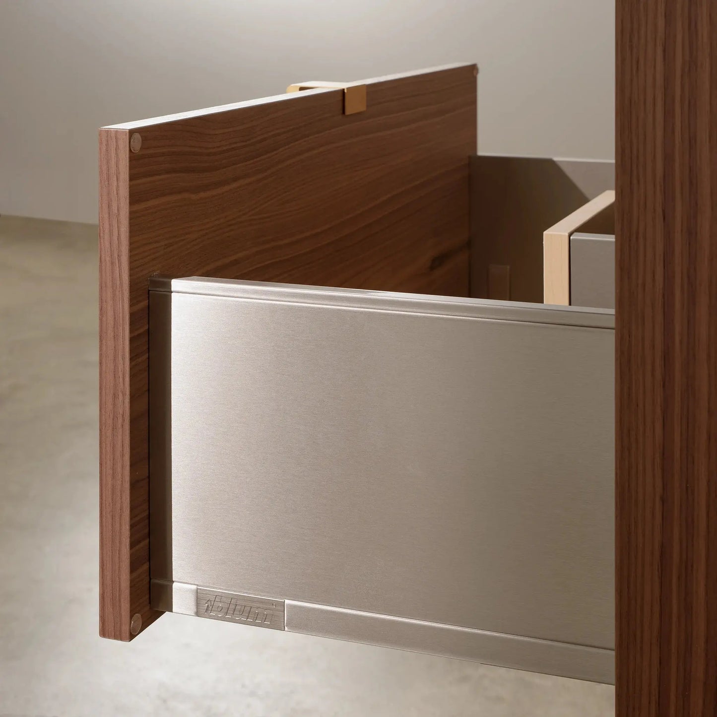 
                  
                    Asher Stainless SLIM 72" American Black Walnut Bathroom Vanity, Double Sink Teodor Bathroom Vanity Canada
                  
                