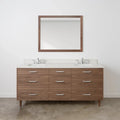 
                  
                    Asher Stainless SLIM 72" American Black Walnut Bathroom Vanity, Double Sink Teodor Bathroom Vanity Canada
                  
                