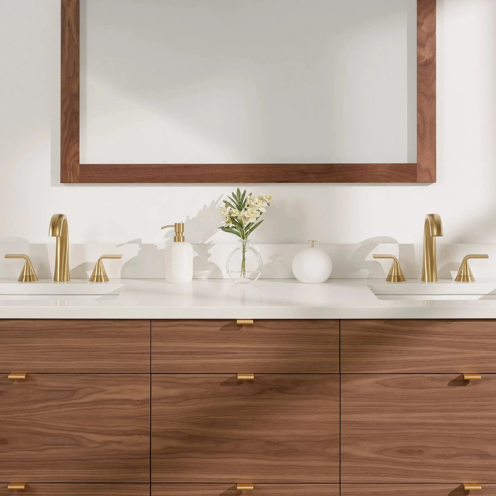 
                  
                    Asher Stainless SLIM 72" American Black Walnut Bathroom Vanity, Double Sink Teodor Bathroom Vanity Canada
                  
                