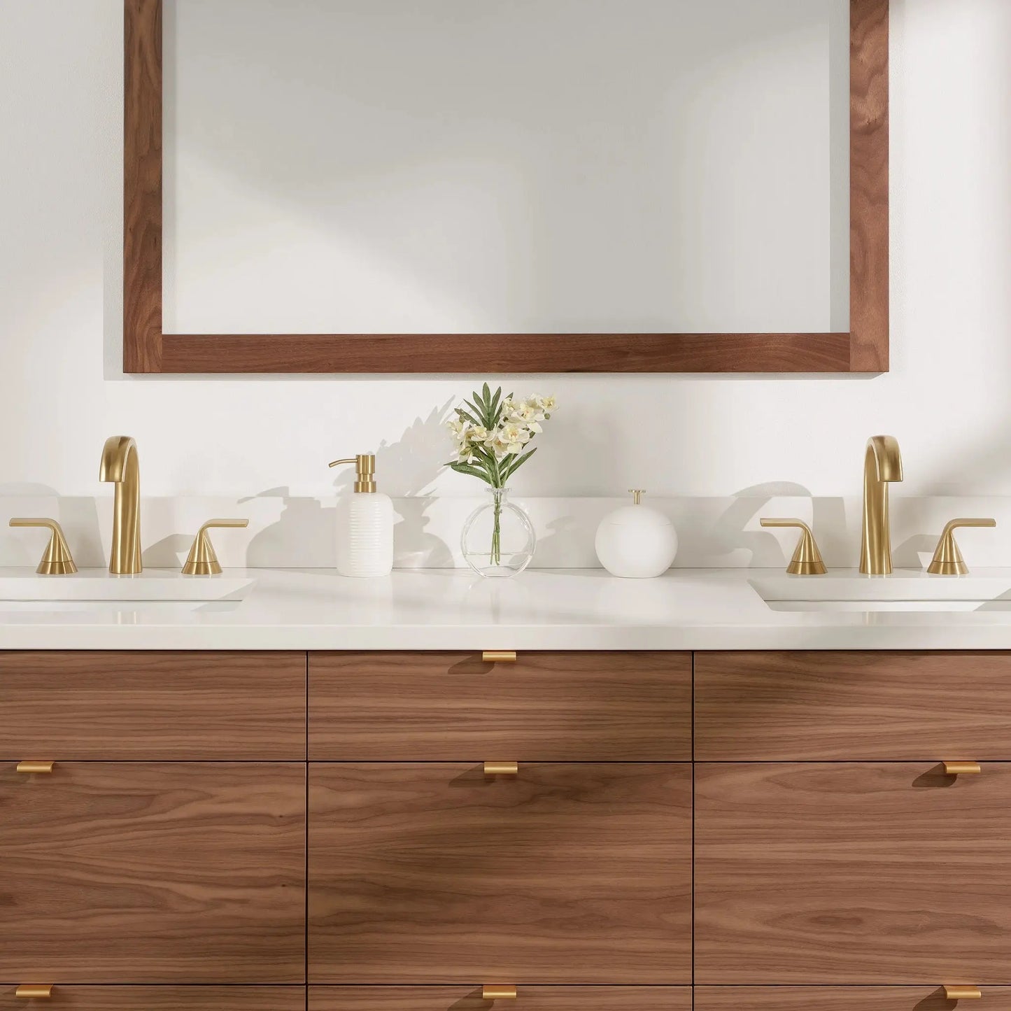 
                  
                    Asher Stainless SLIM 72" American Black Walnut Bathroom Vanity, Double Sink Teodor Bathroom Vanity Canada
                  
                