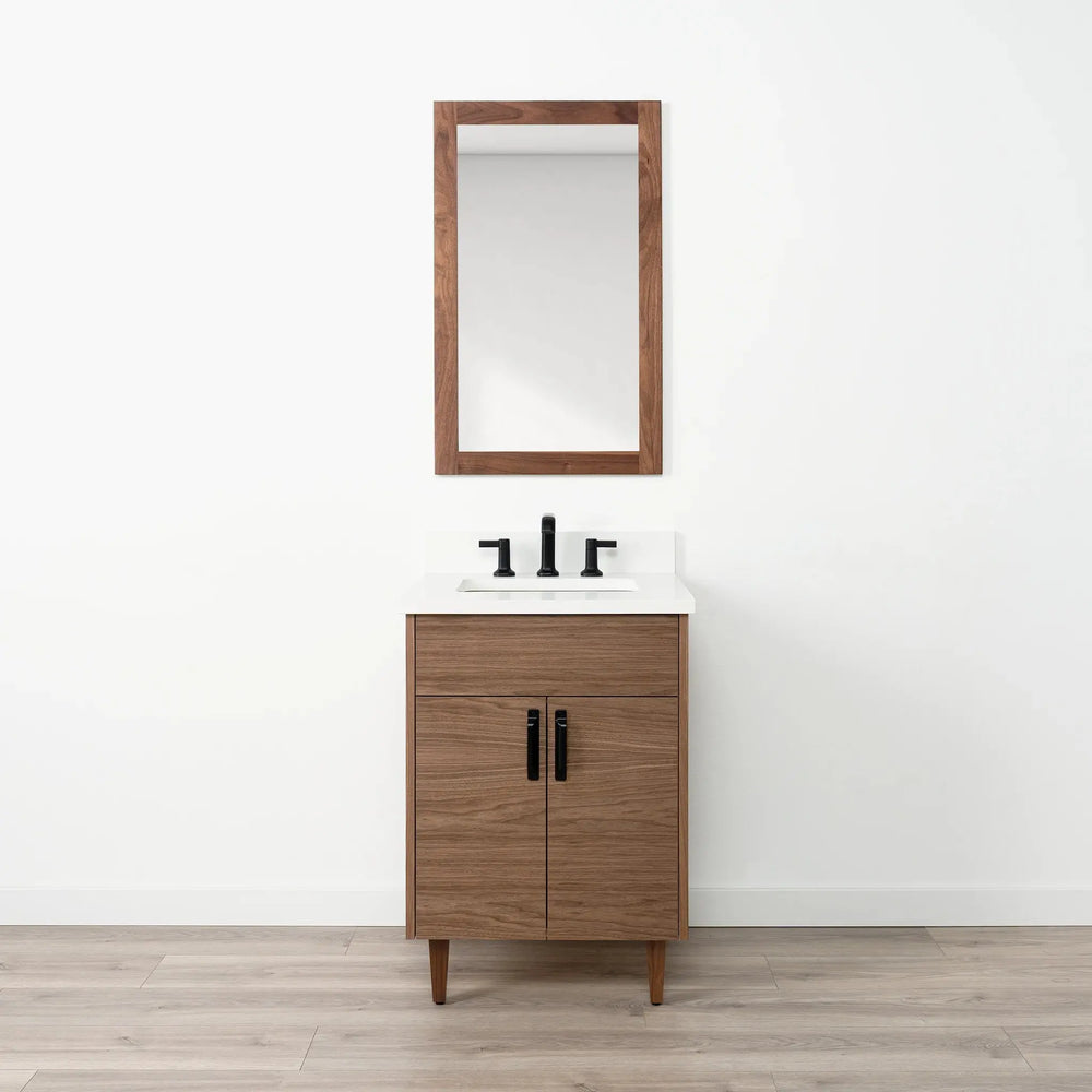 
                  
                    Austin SLIM 24" American Black Walnut Bathroom Vanity Teodor Bathroom Vanity Canada
                  
                