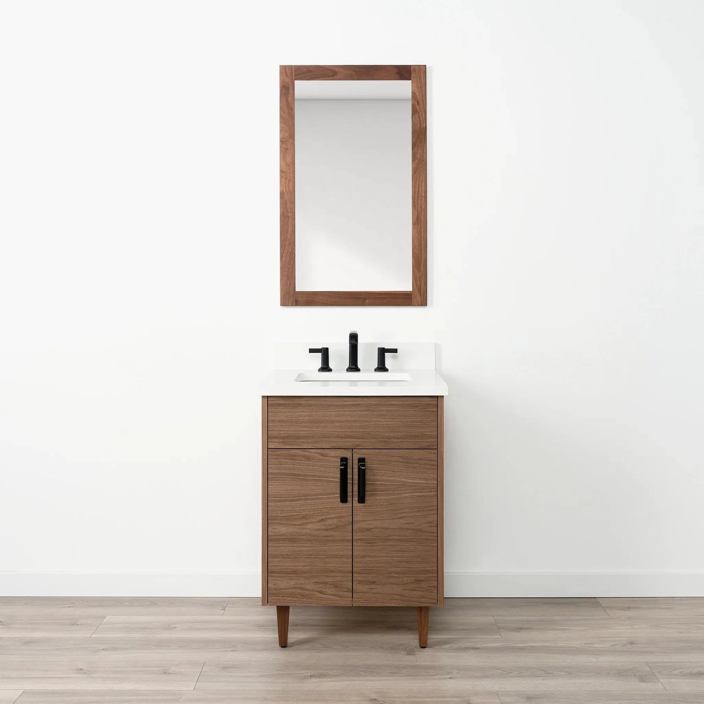 
                  
                    Austin SLIM 24" American Black Walnut Bathroom Vanity Teodor Bathroom Vanity Canada
                  
                