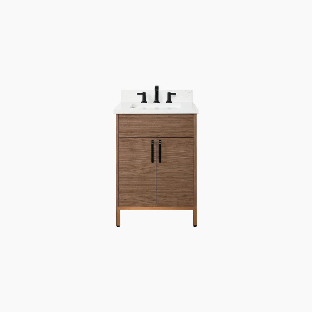 
                  
                    Austin SLIM 24" American Black Walnut Bathroom Vanity Teodor Bathroom Vanity Canada
                  
                