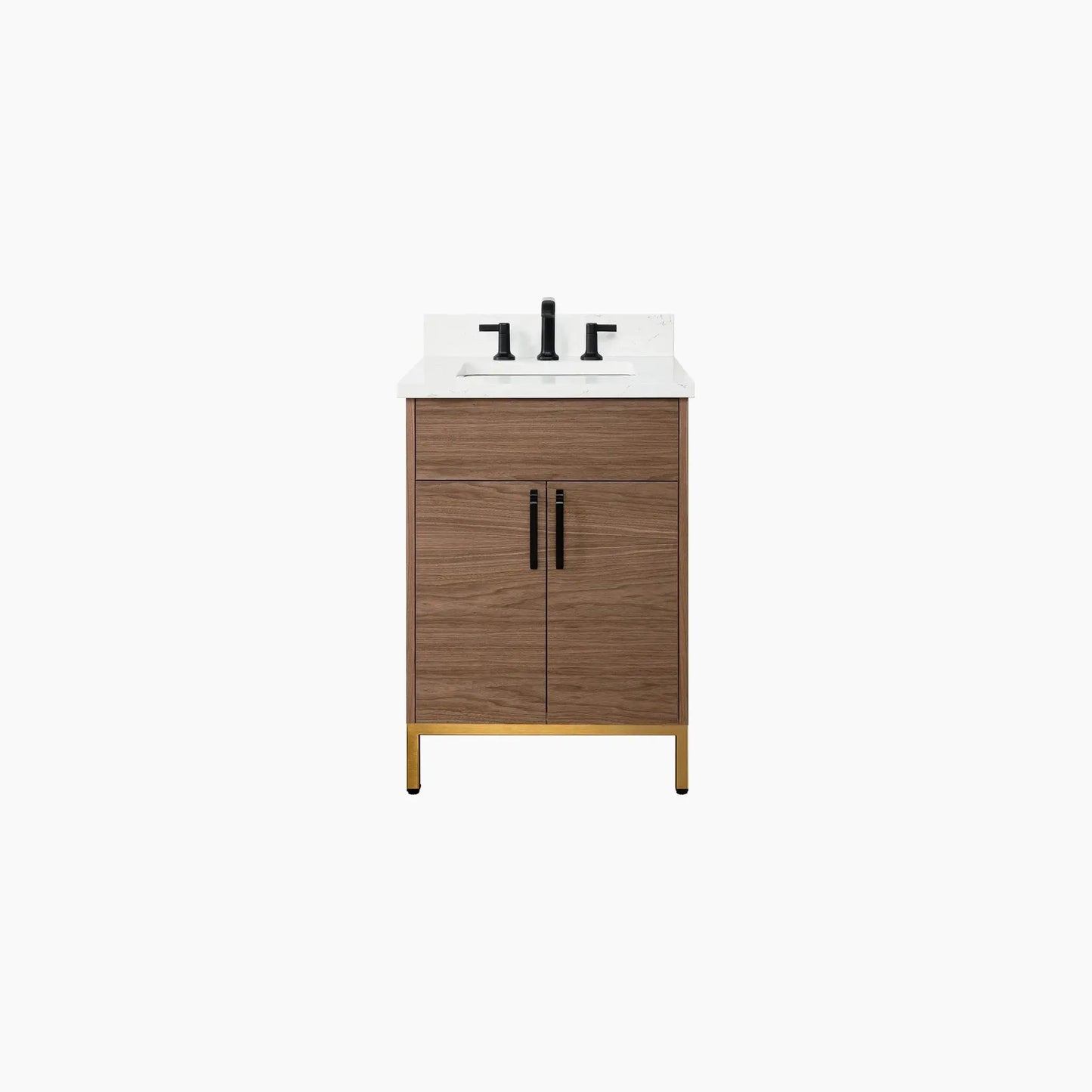
                  
                    Austin SLIM 24" American Black Walnut Bathroom Vanity Teodor Bathroom Vanity Canada
                  
                